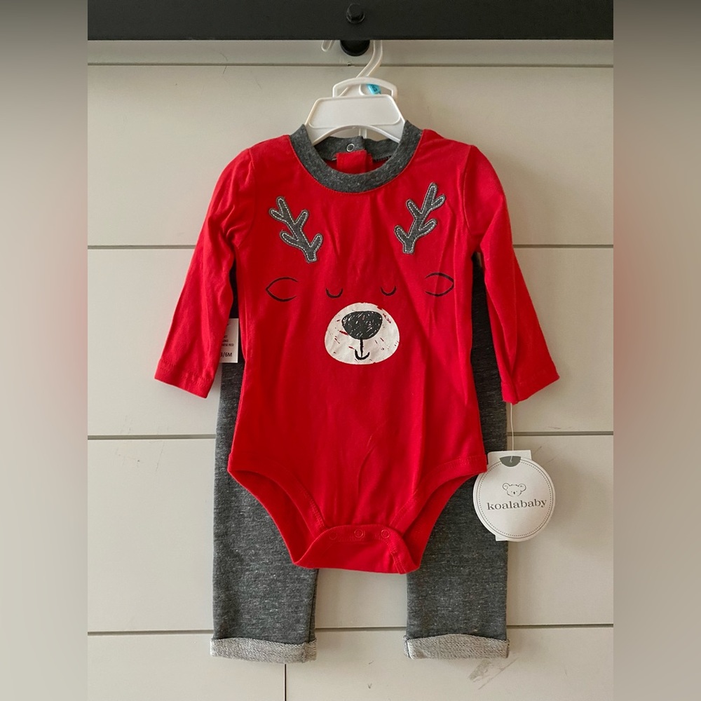 Baby Christmas Reindeer Outfit